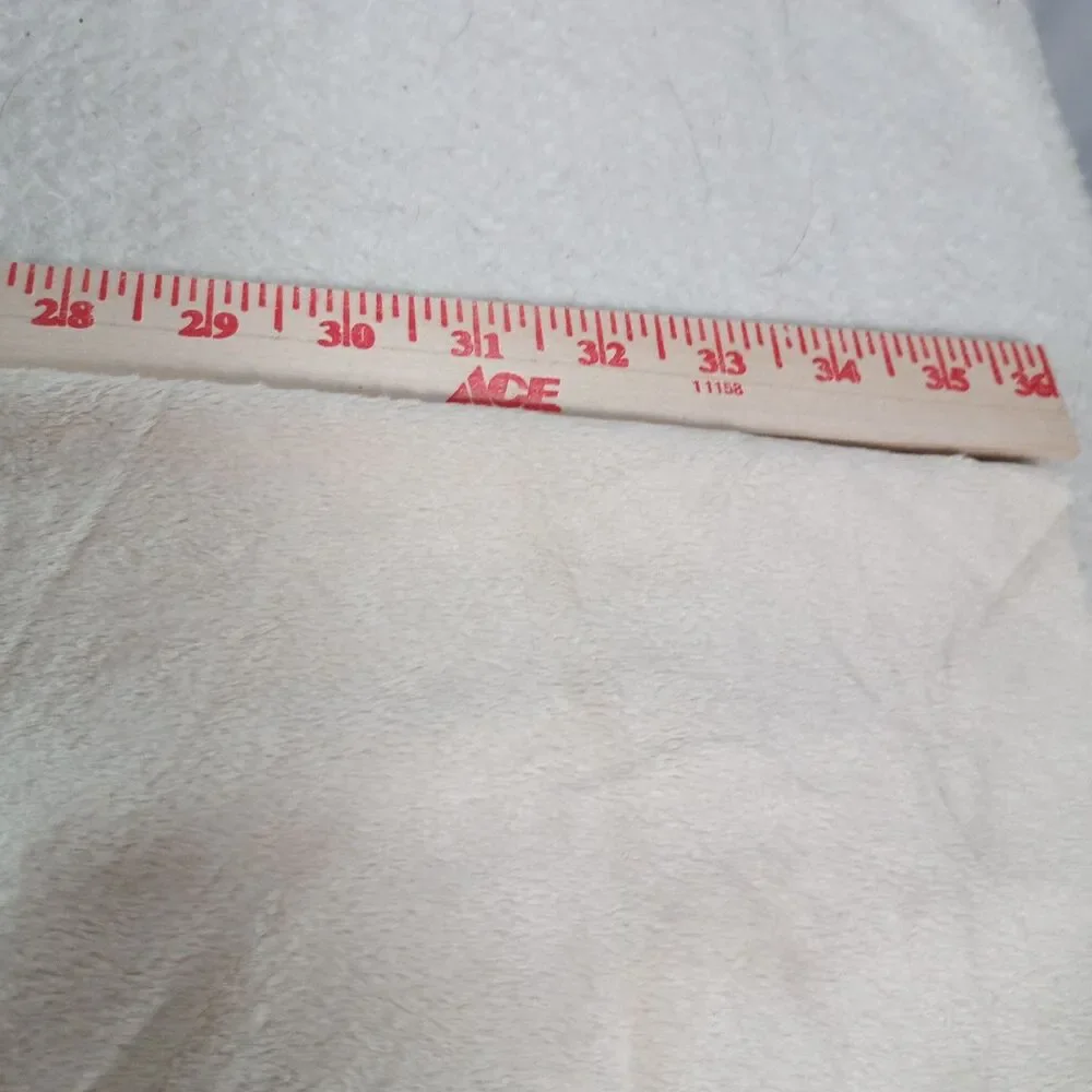 Beige Velour Fabric 1 Yard x 60